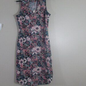 No Comment Dress Juniors M Floral